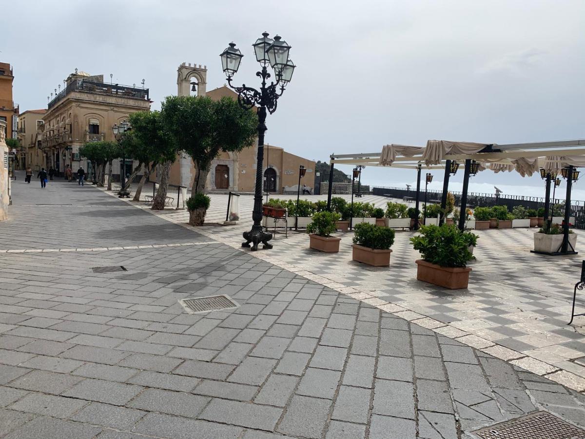 Ferienwohnung Panoramic Taormina Bay View Exterior foto