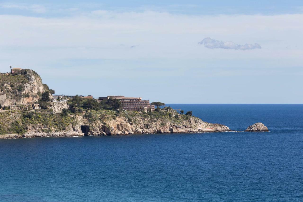 Ferienwohnung Panoramic Taormina Bay View Exterior foto